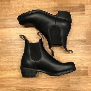 Blundstone 1671 Black Heeled Boots